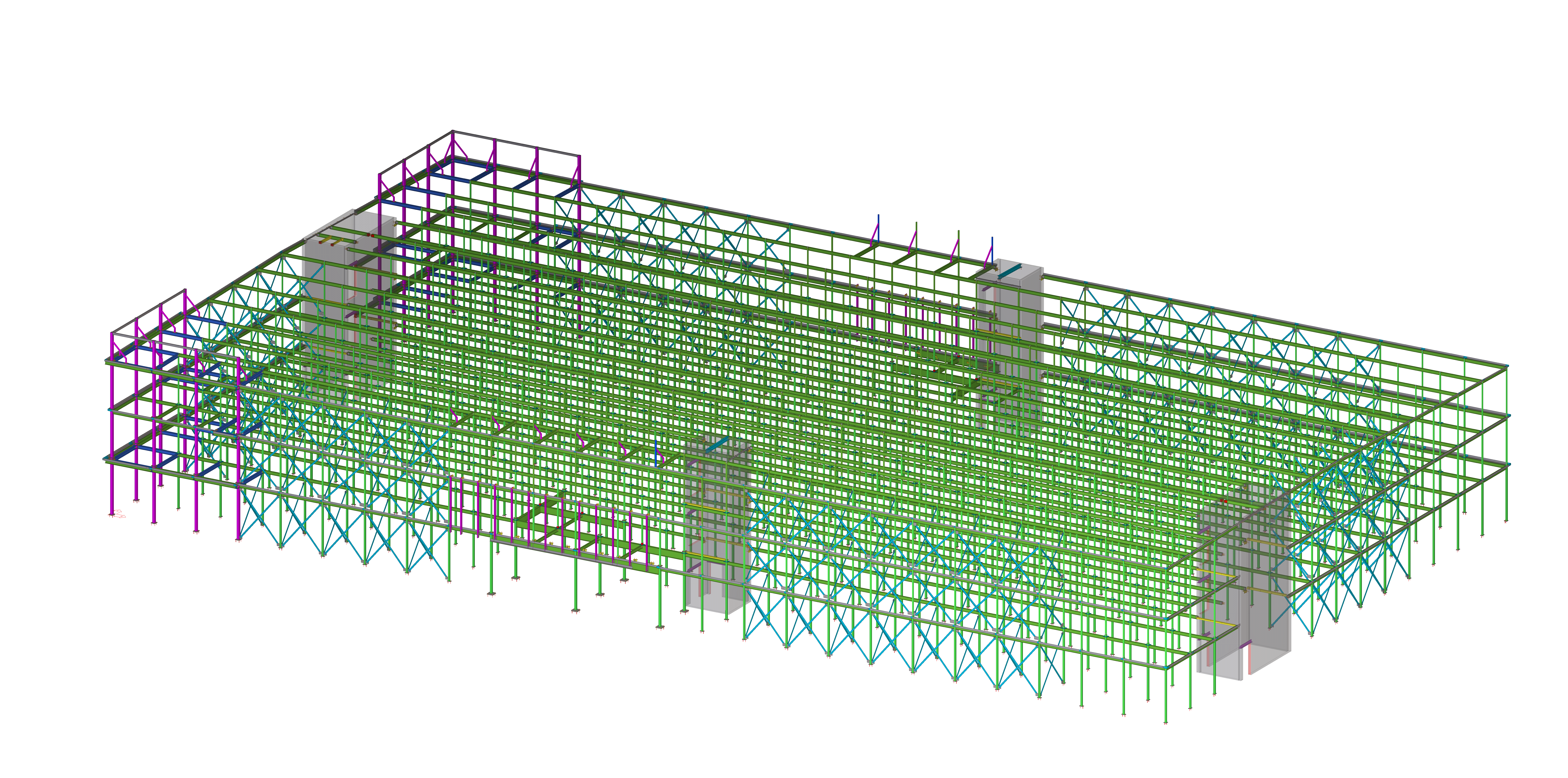 Commercial steel project